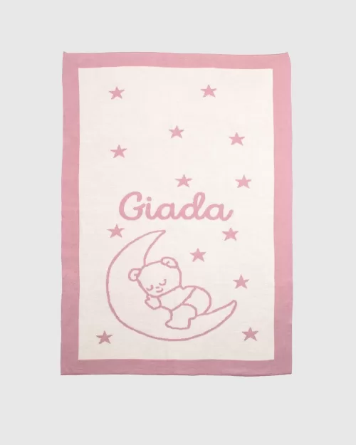 Coperta Bear on the moon Personalizzabile