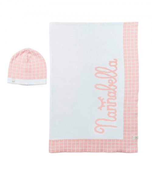 completo cornicetta cotone rosa