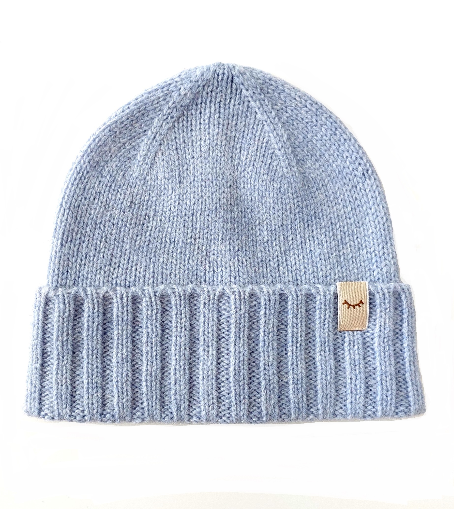 Cappello Baby Alpaca Celeste