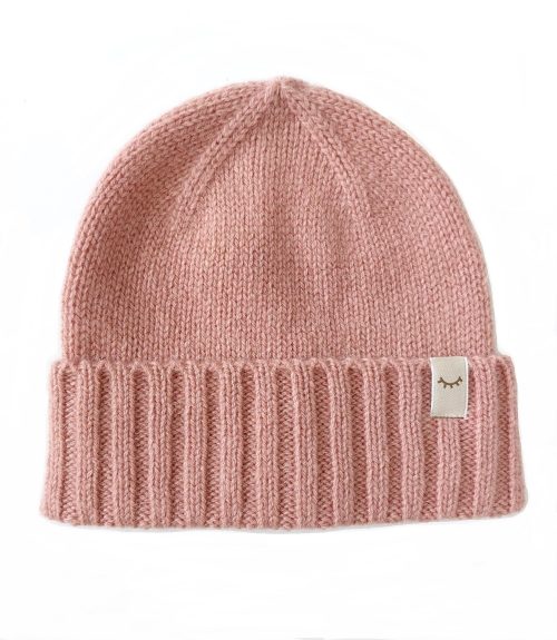 Cappello Baby Alpaca Rosa