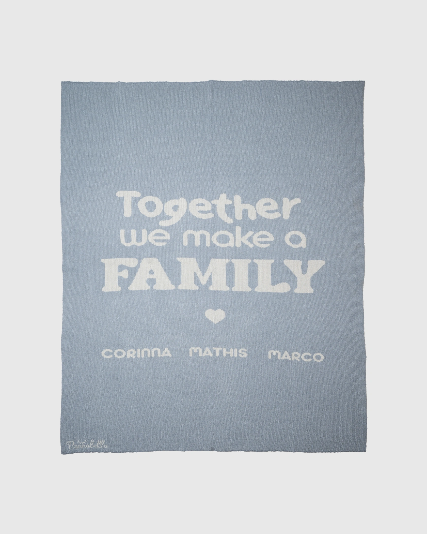 Plaid Family Personalizzabile